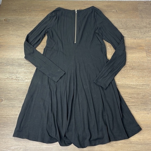 Express Women’s Black Long Sleeve Dress with Back Zipper, size XS - Picture 8 of 10